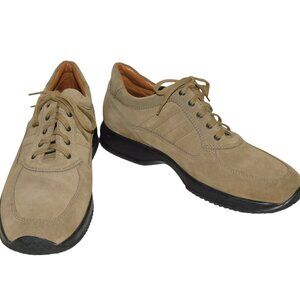 Triver Flight Lace Up Suede Leather Men's Shoes Size 45 US Size 11.5 Made Italy